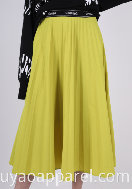 HIGH WAIST MIDI SKIRT